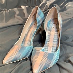 Plaid Pumps